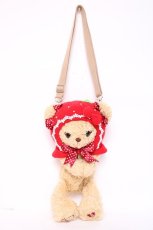 画像2: BABY,THE STARS SHINE BRIGHT / いちごになりたいくまくみゃちゃんポシェット  ミルクティー Y-26-07-31-049-BA-BG-SZ-ZY (2)