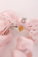 画像3: BABY,THE STARS SHINE BRIGHT / Eternal Ribbon Featheryリボンクリップ  ピンク Y-26-07-31-006-BA-AC-SZ-ZY (3)
