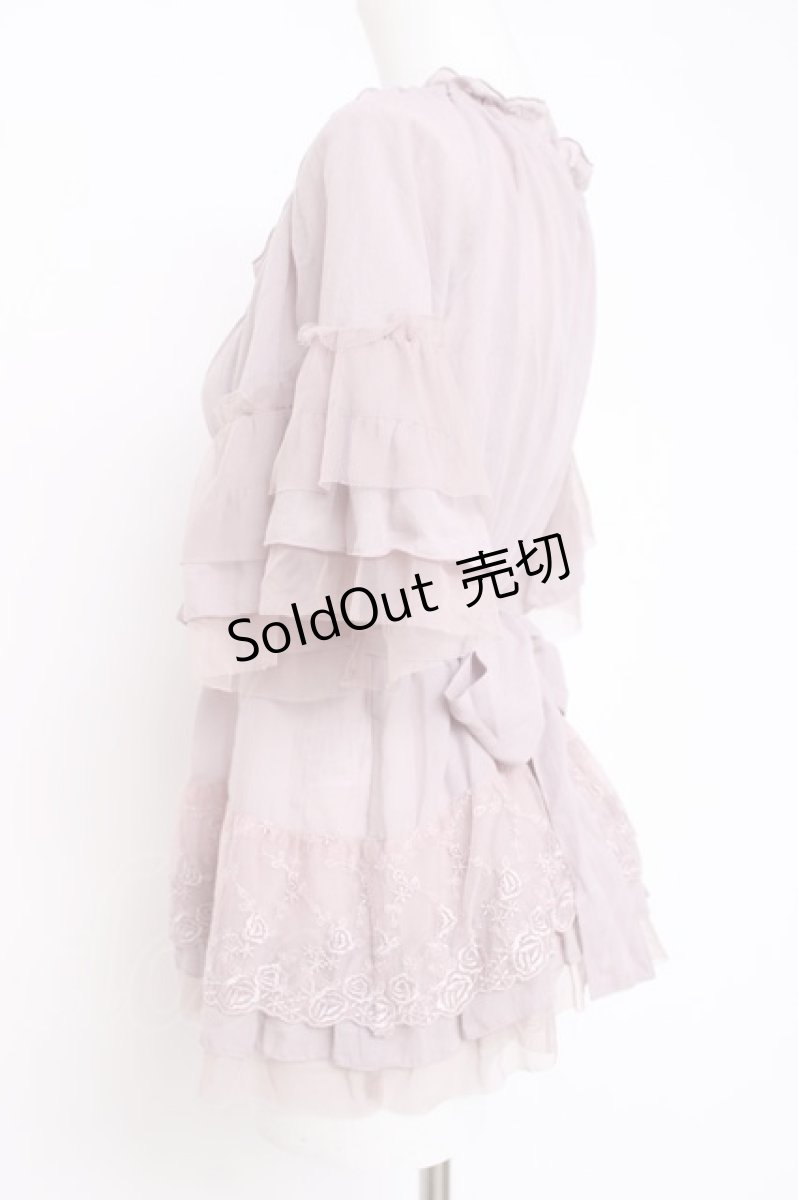 画像2: axes femme / ビーズ×パール装飾オフショルトップス M ピンク Y-26-07-31-078-AX-TO-SZ-ZY (2)