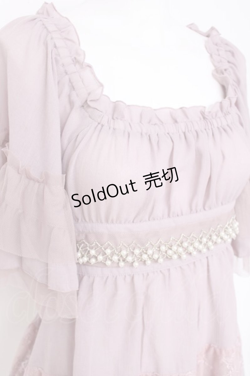 画像4: axes femme / ビーズ×パール装飾オフショルトップス M ピンク Y-26-07-31-078-AX-TO-SZ-ZY (4)
