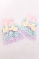 画像1: Angelic Pretty / リリカルバニーお袖とめ  ピンク×イエロー Y-26-07-31-009-AP-ZA-SZ-ZY (1)
