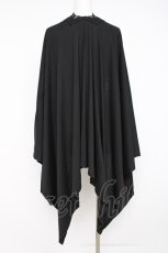 画像3: axes femme / UVイレヘムポンチョ  黒 Y-26-07-31-082-AX-TO-SZ-ZY (3)