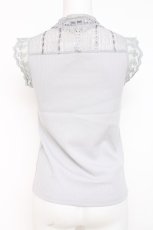 画像2: axes femme / ビスチェ切替タンクトップ M グレー Y-26-07-31-083-AX-TO-SZ-ZY (2)
