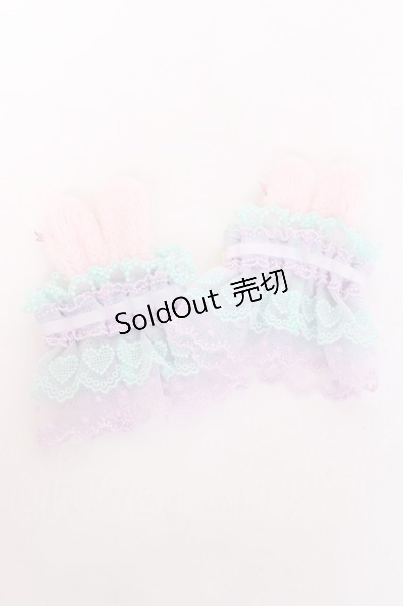 画像2: Angelic Pretty / リリカルバニーお袖とめ  ピンク×イエロー Y-26-07-31-009-AP-ZA-SZ-ZY (2)