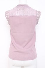 画像2: axes femme / ビスチェ切替タンクトップ M アワピンク Y-26-07-31-086-AX-TO-SZ-ZY (2)