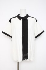 画像1: axes femme / バックプリーツシャツ M 生成り Y-26-07-31-090-AX-BL-SZ-ZY (1)