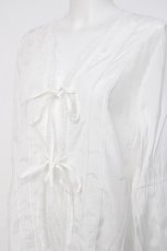 画像3: axes femme NOSTALGIE / フレアー袖カーディガン F 生成り Y-26-07-31-093-AX-TO-SZ-ZY (3)