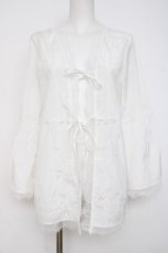画像1: axes femme NOSTALGIE / フレアー袖カーディガン F 生成り Y-26-07-31-094-AX-TO-SZ-ZY (1)