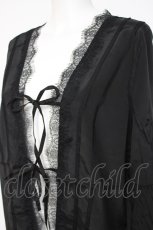 画像3: axes femme NOSTALGIE / フレアー袖カーディガン F 黒 Y-26-07-31-095-AX-TO-SZ-ZY (3)