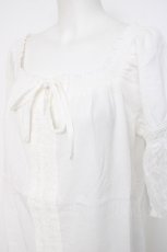 画像3: axes femme / 袖レース2WAYブラウス M 白 Y-26-07-31-096-AX-BL-SZ-ZY (3)