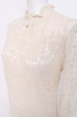 画像3: axes femme / 起毛レースハイネックインナープルオーバー M キナリ Y-26-07-31-109-AX-TO-SZ-ZY (3)