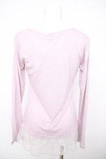 画像2: axes femme / ネックレス付きインナープルオーバー M ラベンダー Y-26-07-31-122-AX-TO-SZ-ZY (2)
