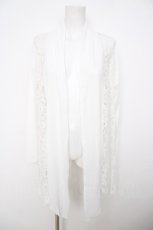 画像1: axes femme / UVカットトッパーカーデ F 白 Y-26-07-31-137-AX-TO-SZ-ZY (1)