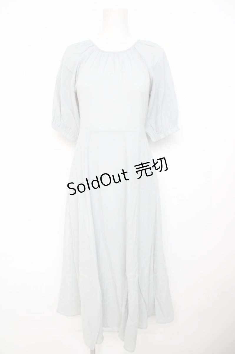 画像1: axes femme POETIQUE / バックレースアップワンピース M ミント Y-26-07-31-170-AX-OP-SZ-ZT827 (1)