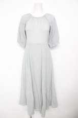 画像1: axes femme POETIQUE / バックレースアップワンピース M ミント Y-26-07-31-170-AX-OP-SZ-ZY (1)