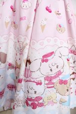 画像5: axes femme kawaii / ダイナーカフェジャンパースカート M ピンク Y-26-07-31-172-AX-OP-SZ-ZY (5)