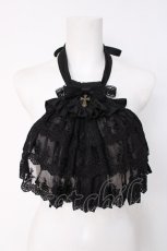画像1: ATELIER PIERROT / Royal Lace Jabot  黒 Y-26-07-31-020-EL-ZA-SZ-ZY (1)