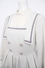 画像3: Melody BasKet / グレイスセーラーワンピース M グレー Y-26-07-31-183-LO-OP-SZ-ZY (3)