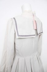 画像5: Melody BasKet / グレイスセーラーワンピース M グレー Y-26-07-31-183-LO-OP-SZ-ZY (5)