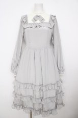 画像1: Melody BasKet / Shiny dot dress M グレー Y-26-07-31-187-LO-OP-SZ-ZY (1)