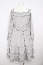 画像2: Melody BasKet / Shiny dot dress M グレー Y-26-07-31-187-LO-OP-SZ-ZY (2)