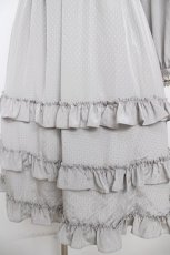 画像4: Melody BasKet / Shiny dot dress M グレー Y-26-07-31-187-LO-OP-SZ-ZY (4)