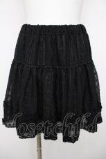 画像1: axes femme / ドビードットスカート M 黒 Y-26-07-31-214-AX-SK-SZ-ZY (1)