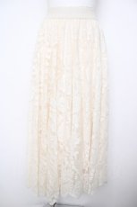 画像1: axes femme / レースサーキュラースカート M 生成り Y-26-07-31-225-AX-SK-SZ-ZY (1)