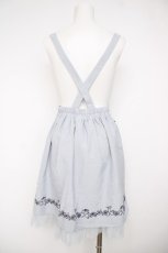 画像2: axes femme POETIQUE / 花×チェリー刺繍スカート M グレー Y-26-07-31-239-AX-PA-SZ-ZY (2)
