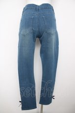 画像2: axes femme / 星×バラ刺繍デニムパンツ L ウォッシュ Y-26-07-31-268-AX-PA-SZ-ZY (2)