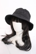 画像1: axes femme / ジャガードバケットハット 57.5cm 黒 Y-26-07-31-035-AX-AC-SZ-ZY (1)