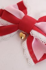 画像3: Angelic Pretty / 配色リボンクリップSet  赤×ピンク Y-26-07-31-003-AP-AC-SZ-ZY (3)