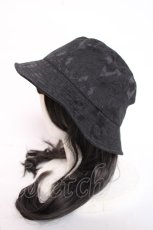 画像2: axes femme / ジャガードバケットハット 57.5cm 黒 Y-26-07-31-035-AX-AC-SZ-ZY (2)