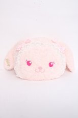 画像1: BABY,THE STARS SHINE BRIGHT / うさくみゃんのおかおBag  ピンク Y-26-08-02-033-BA-BG-SZ-ZY (1)