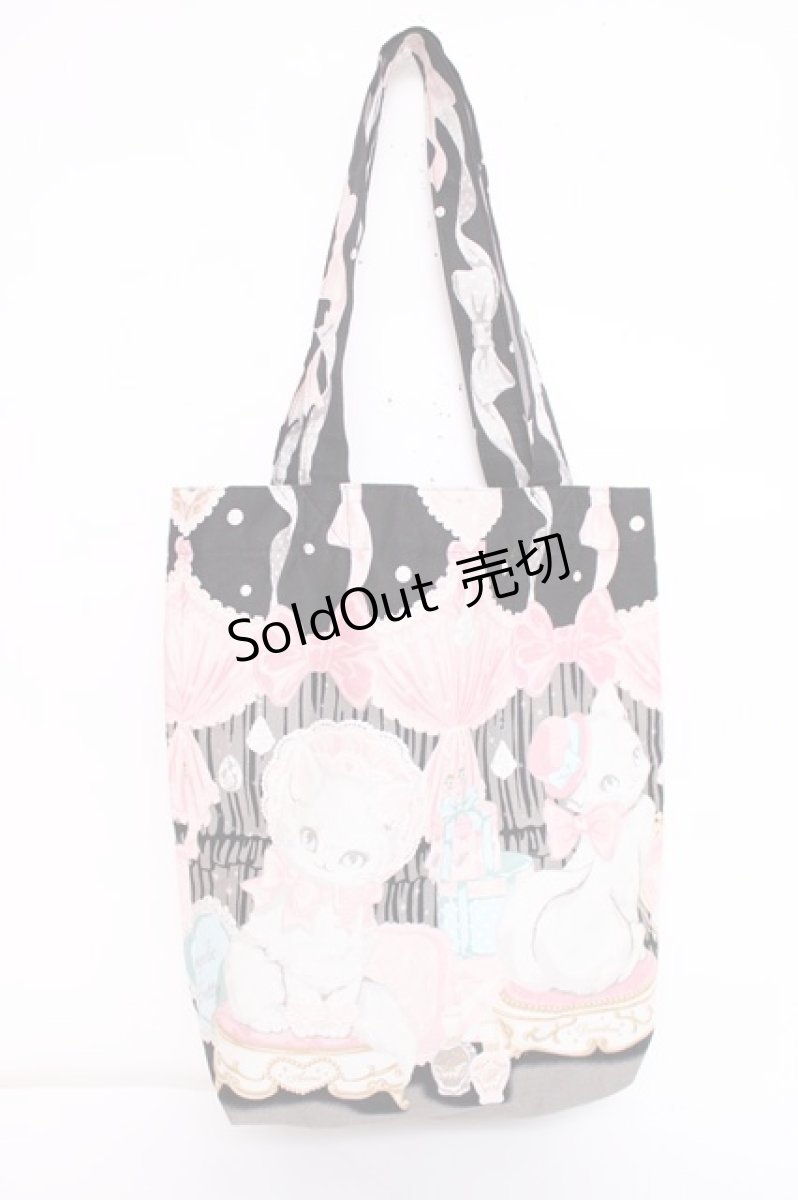 画像2: Angelic Pretty / Dolly Catトート  黒 Y-26-08-02-038-AP-AC-SZ-ZY (2)