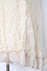 画像4: axes femme / 総レースアウターキャミ M キナリ Y-26-08-02-048-AX-TO-SZ-ZY (4)