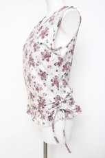 画像2: axes femme / ハイパワー花柄トップス M 生成り Y-26-08-02-050-AX-TO-SZ-ZY (2)