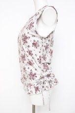 画像2: axes femme / ハイパワー花柄トップス M 生成り Y-26-08-02-051-AX-TO-SZ-ZY (2)