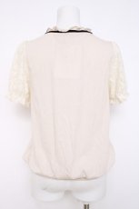 画像2: axes femme / 起毛レース使いクラシックプルオーバー M キナリ Y-26-08-02-063-AX-TO-SZ-ZY (2)