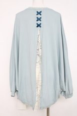 画像2: axes femme / UVカットドルマンカーディガン F サックス Y-26-08-02-079-AX-TO-SZ-ZY (2)