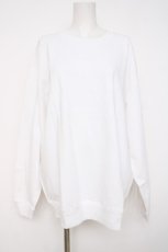 画像1: Fickle Bebe / FB刺繍スウェットプルオーバー F 白 Y-26-08-02-104-LO-TO-SZ-ZY (1)