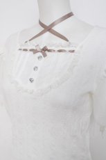 画像3: NOEMIE / パフスリーブトップス  白 Y-26-08-02-106-LO-TO-SZ-ZY (3)