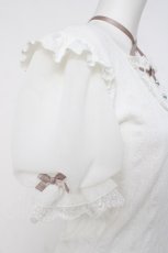 画像4: NOEMIE / パフスリーブトップス  白 Y-26-08-02-106-LO-TO-SZ-ZY (4)