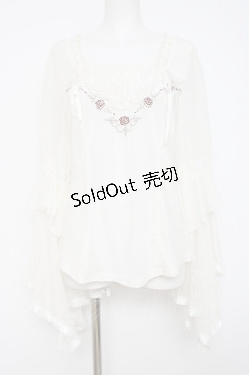 画像1: Ozz oneste / sunset rose プルオーバー  白 Y-26-08-02-113-OO-BL-SZ-ZY (1)