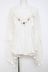 画像1: Ozz oneste / sunset rose プルオーバー  白 Y-26-08-02-113-OO-BL-SZ-ZY (1)