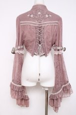 画像3: Ozz oneste / Fairy tale Roseレースボレロ  ピンク Y-26-08-02-115-OO-JA-SZ-ZY (3)