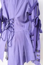 画像4: Ozz oneste / バラレースリボンブラウス  ラベンダー Y-26-08-02-116-OO-BL-SZ-ZY (4)