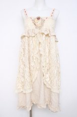 画像1: axes femme / 起毛レース2WAYチュニック M 生成り Y-26-08-02-120-AX-OP-SZ-ZY (1)