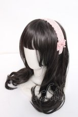 画像1: m petit by misako / TT*AMPLカチューシャ  中桃 Y-26-08-02-017-LO-AC-SZ-ZY (1)