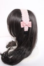 画像2: m petit by misako / TT*AMPLカチューシャ  中桃 Y-26-08-02-017-LO-AC-SZ-ZY (2)
